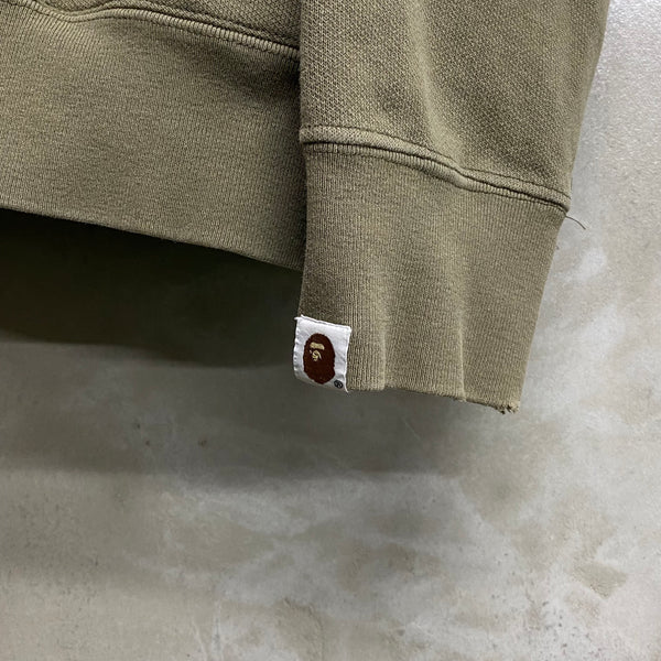 [ USED ] A BATHING APE CREW NECK SWEAT SHIRT ‘ BAPE CLASSICS ’ / USED STREET
