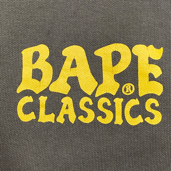 [ USED ] A BATHING APE CREW NECK SWEAT SHIRT ‘ BAPE CLASSICS ’ / USED STREET