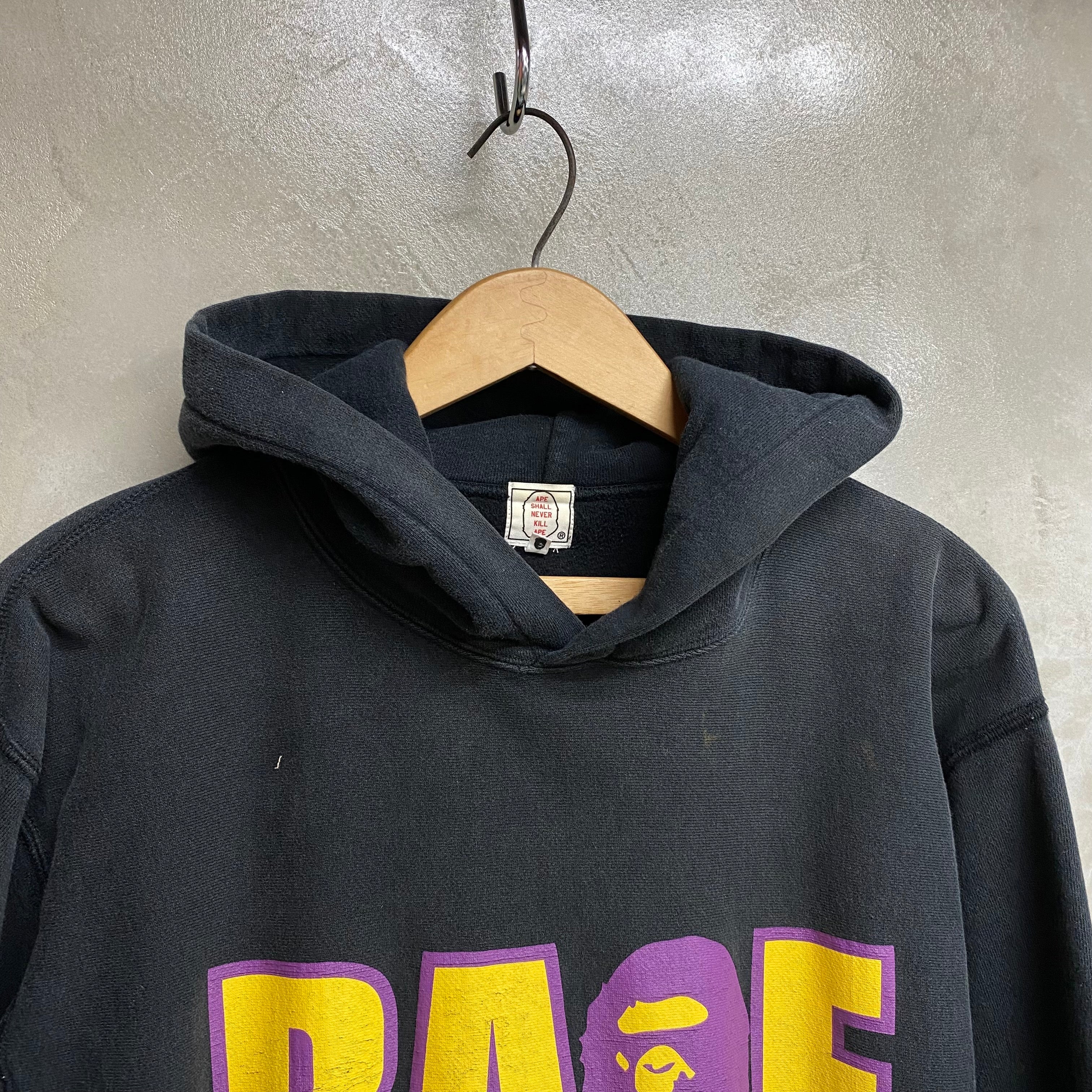 [ USED ] A BATHING APE PULL OVER HOODIE ‘ LAKES COLOR ’ / STREET ARCHIVE PIECES