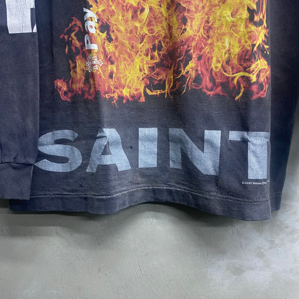 SAINT MICHAEL x Pay money To my Pain LONG SLEEVE T-SHIRTS ' SR TO SS ' -COLLABORATION-/ Saint Michael
