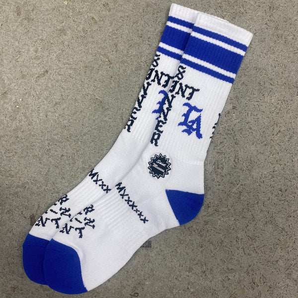 SAINT MICHAEL x BORN X RAISED SOCKS ' LA ' -COLLABORATION- / Saint Michael