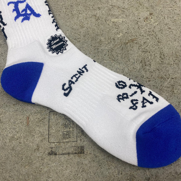 SAINT MICHAEL x BORN X RAISED SOCKS ' LA ' -COLLABORATION- / Saint Michael