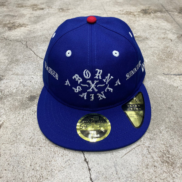 SAINT MICHAEL x BORN X RAISED × NEW ERA CAP ' BORN SAINT ' -COLLABORATION- / Saint Michael