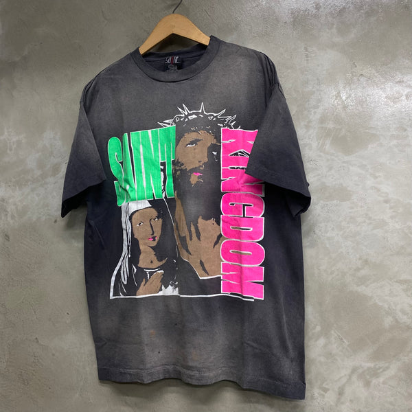 SAINT MICHAEL x LASTMAN SHORT SLEEVE T-SHIRTS ' ST KINGDOM ' -COLLABORATION-/ Saint Michael