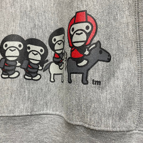 [ ONLY ONE ! ] A BATHING APE CREW NECK SWEAT SHIRT / ARCHIVE