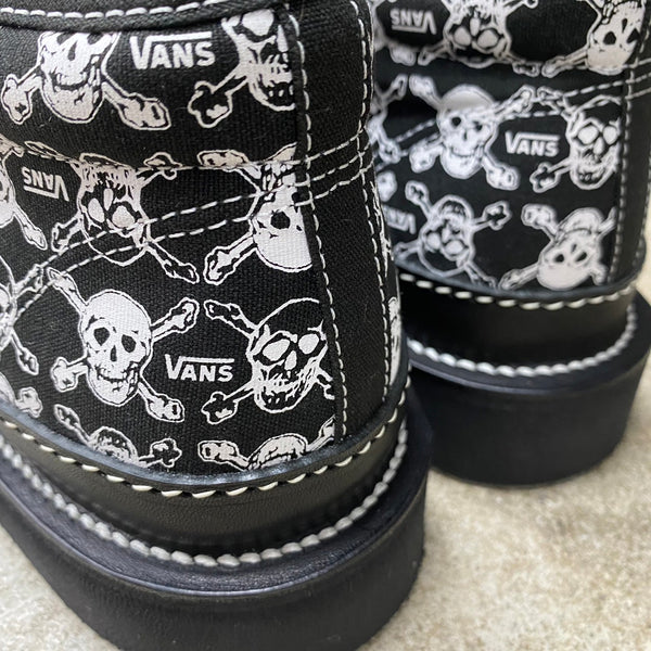CUSTOM CHUKKA 49 DX " SKALLS " -RECOUTURE × VANS × ANEX-