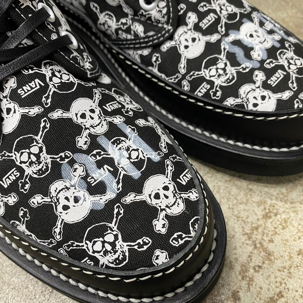 CUSTOM CHUKKA 49 DX " SKALLS " -RECOUTURE × VANS × ANEX-