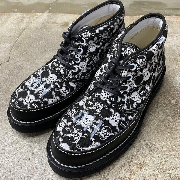 CUSTOM CHUKKA 49 DX " SKALLS " -RECOUTURE × VANS × ANEX-