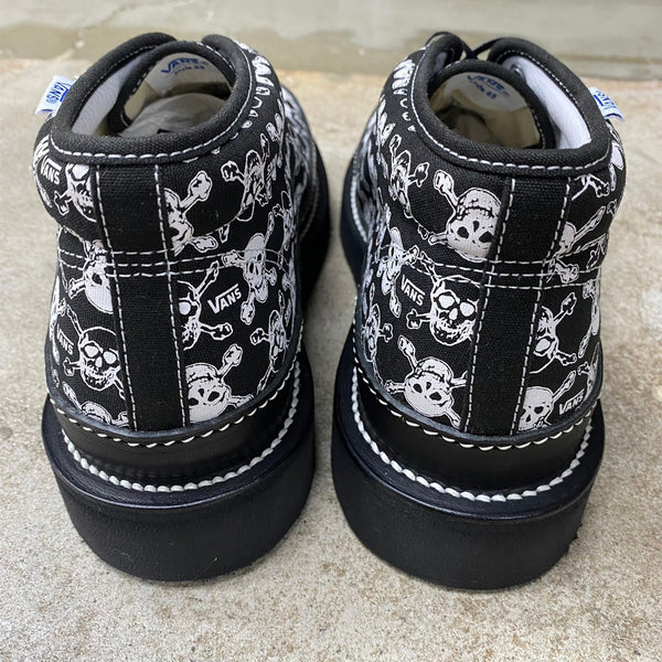 CUSTOM CHUKKA 49 DX " SKALLS " -RECOUTURE × VANS × ANEX-