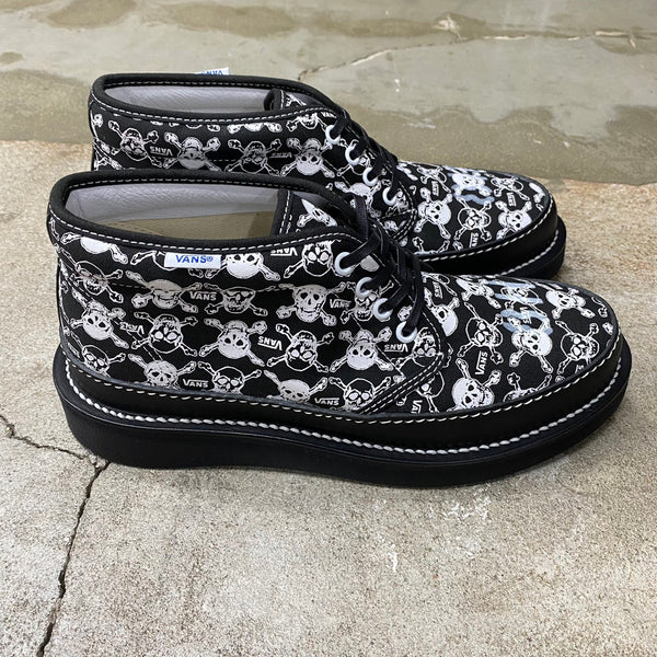 CUSTOM CHUKKA 49 DX " SKALLS " -RECOUTURE × VANS × ANEX-