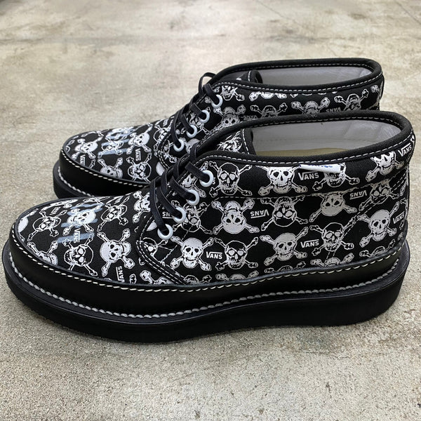 CUSTOM CHUKKA 49 DX " SKALLS " -RECOUTURE × VANS × ANEX-