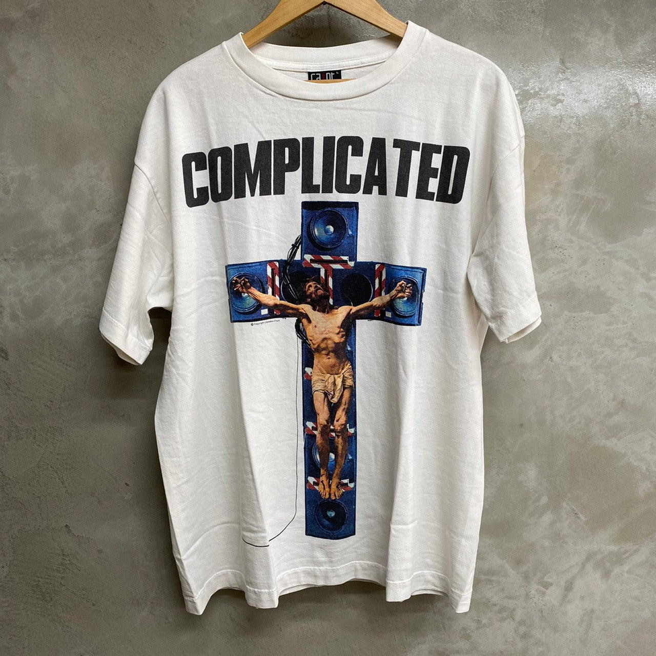 SAINT MICHAEL × Kosuke Kawamura SHORT SLEEVE T-SHIRTS ' COMPLICATED ' - COLLABORATION - / Saint Michael