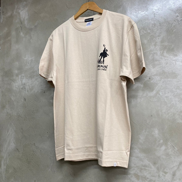 ANEX EMBROIDERY SIGN SHORT SLEEVE TEE / ANEX ORIGINALS