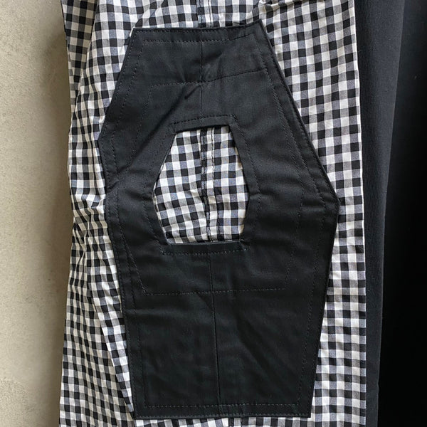 TENDER PERSON GINGHAM LONG SLEEVE T-SHIRTS / TENDER PERSON