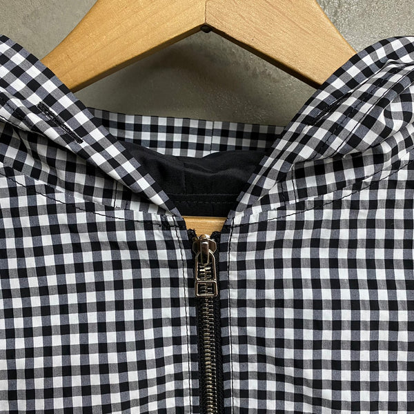 TENDER PERSON GINGHAM ZIP UP HOODIE / TENDER PERSON