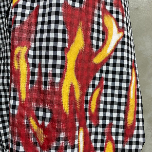 TENDER PERSON GINGHAM ZIP UP HOODIE / TENDER PERSON