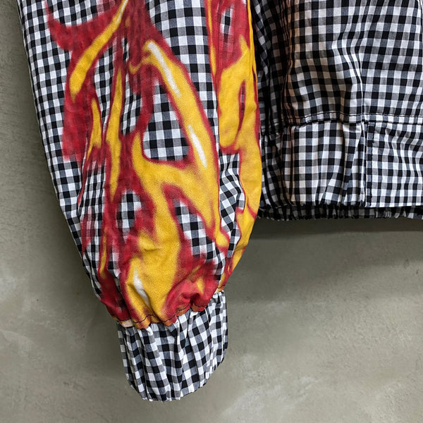 TENDER PERSON GINGHAM ZIP UP HOODIE / TENDER PERSON