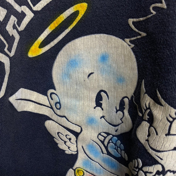 SAINT MICHAEL x Aries RAGLAN CREW NECK SWEAT SHIRT ' ST ARIES ' -COLLABORATION-/ Saint Michael