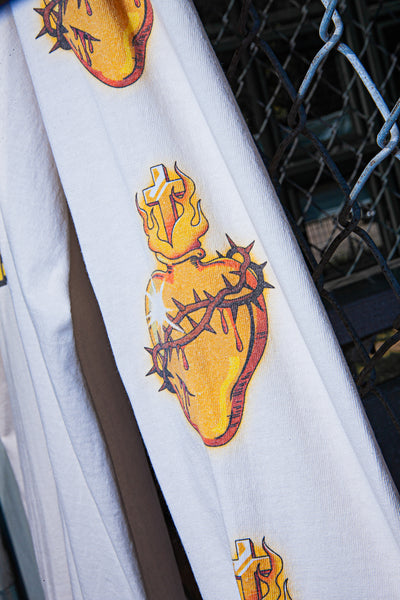 SAINT MICHAEL × CLOT LONG SLEEVE T-SHIRTS ' 聖闘士 ' - COLLABORATION - / Saint Michael