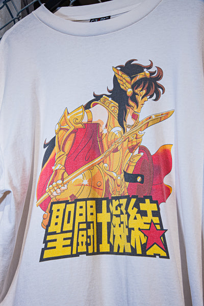 SAINT MICHAEL × CLOT LONG SLEEVE T-SHIRTS ' 聖闘士 ' - COLLABORATION - / Saint Michael