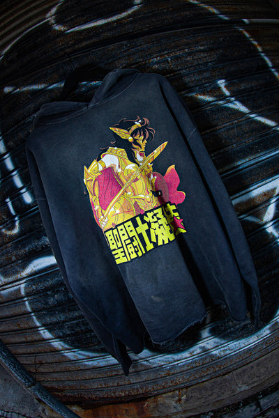 SAINT MICHAEL × CLOT HOODIE ' 聖闘士 ' - COLLABORATION - / Saint Michael