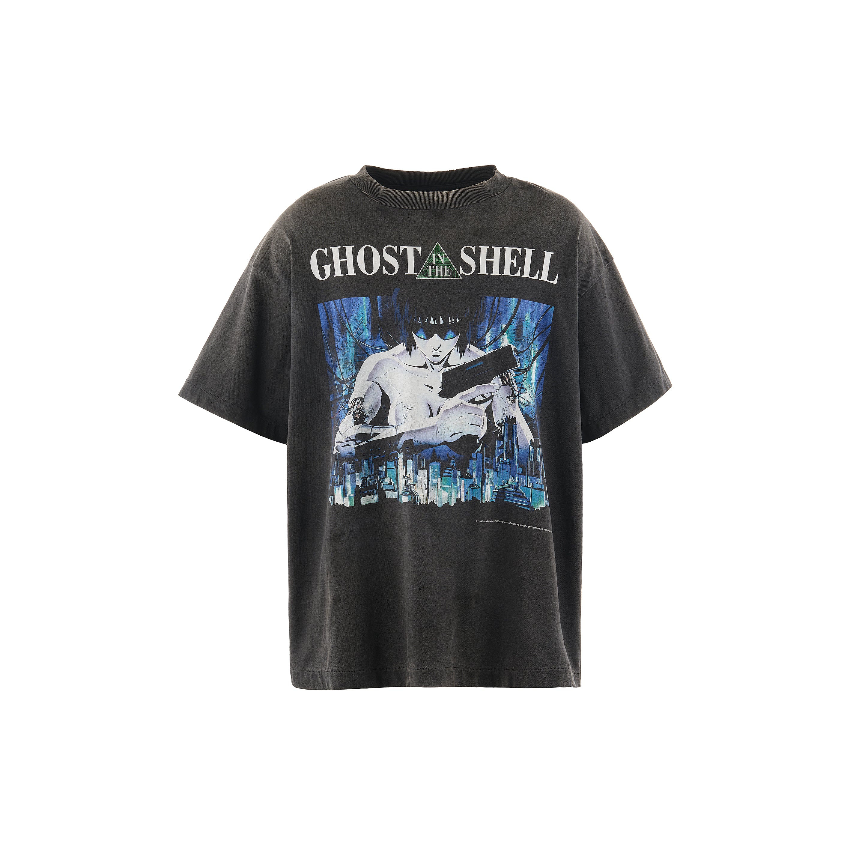 SAINT MICHAEL x GHOST IN THE SHELL SHORT SLEEVE T-SHIRTS ' GITS ' -COLLABORATION-/ Saint Michael