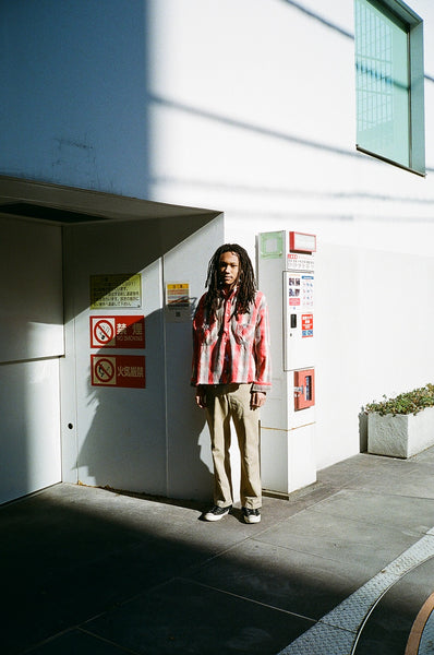 SAINT MICHAEL x SHERMER ACADEMY FLANNEL SHIRT -COLLABORATION-/ Saint Michael