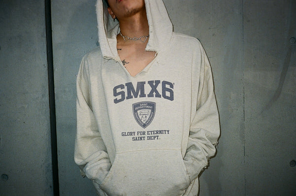 SAINT MICHAEL x SHERMER HOODIE ' NYPD ' -COLLABORATION-/ Saint Michael