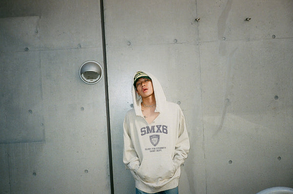 SAINT MICHAEL x SHERMER HOODIE ' NYPD ' -COLLABORATION-/ Saint Michael