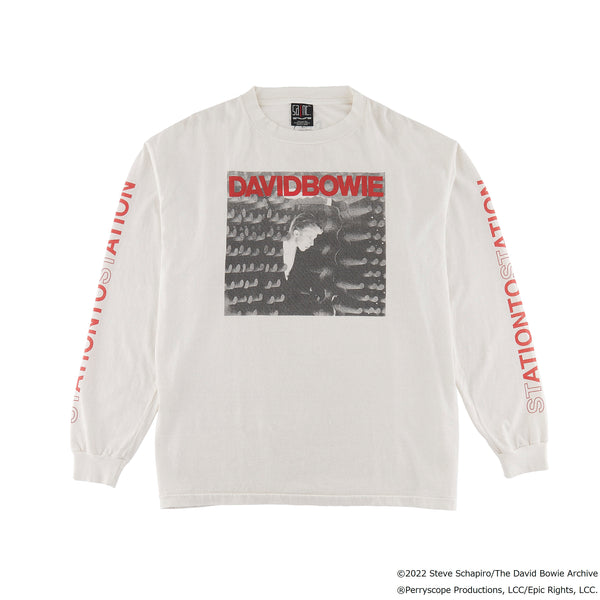 SAINT MICHAEL LONG SLEEVE T-SHIRTS ( DAVID BOWIE - STATION  - ) / Saint Michael
