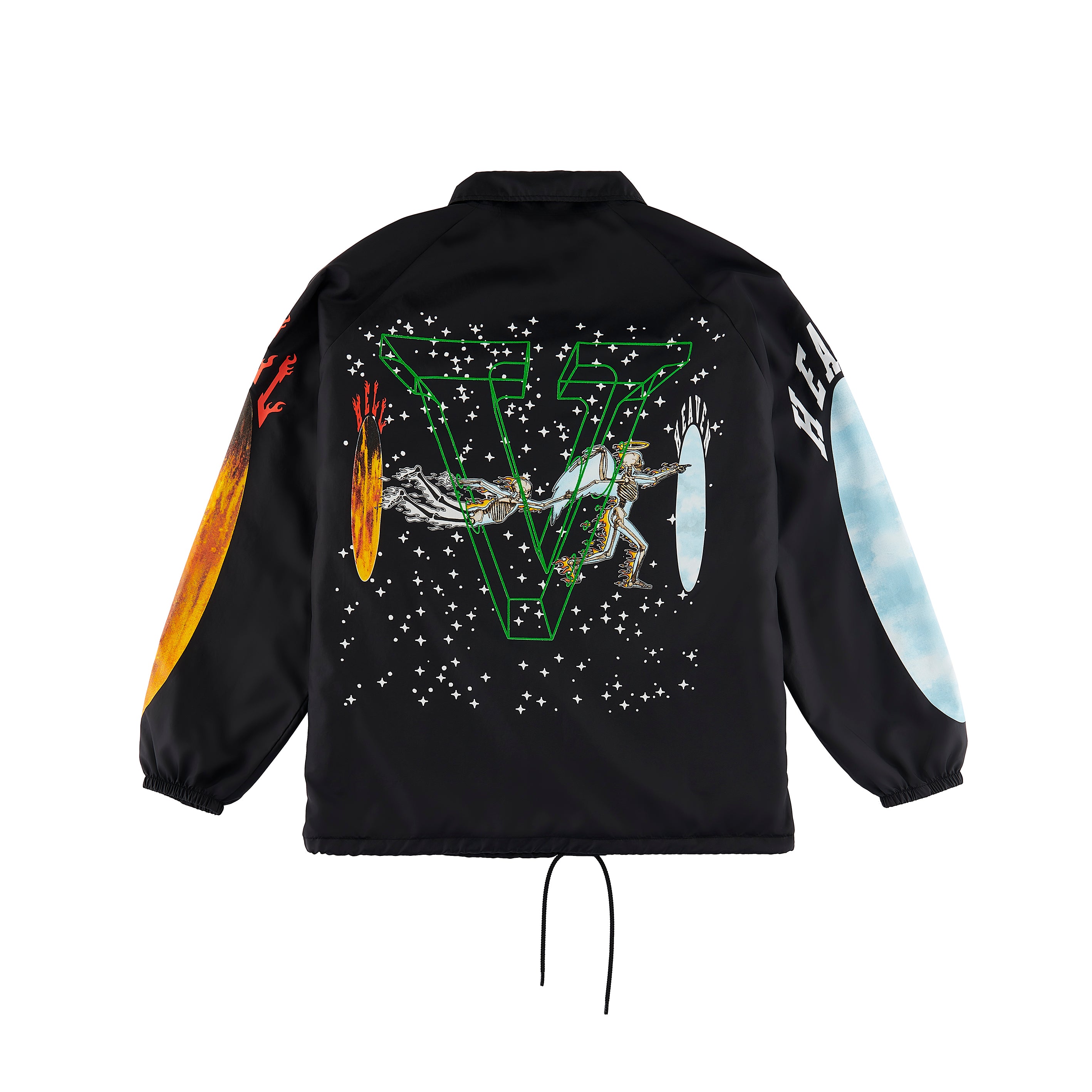 SAINT MICHAEL COACH JACKET ' VLONE [ SKULL ] ' / Saint Michael