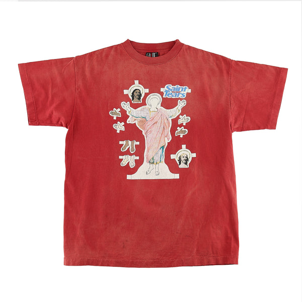 SAINT MICHAEL x DENIM TEARS T-SHIRTS 'YES' -COLLABORATION-S/ Saint Michael