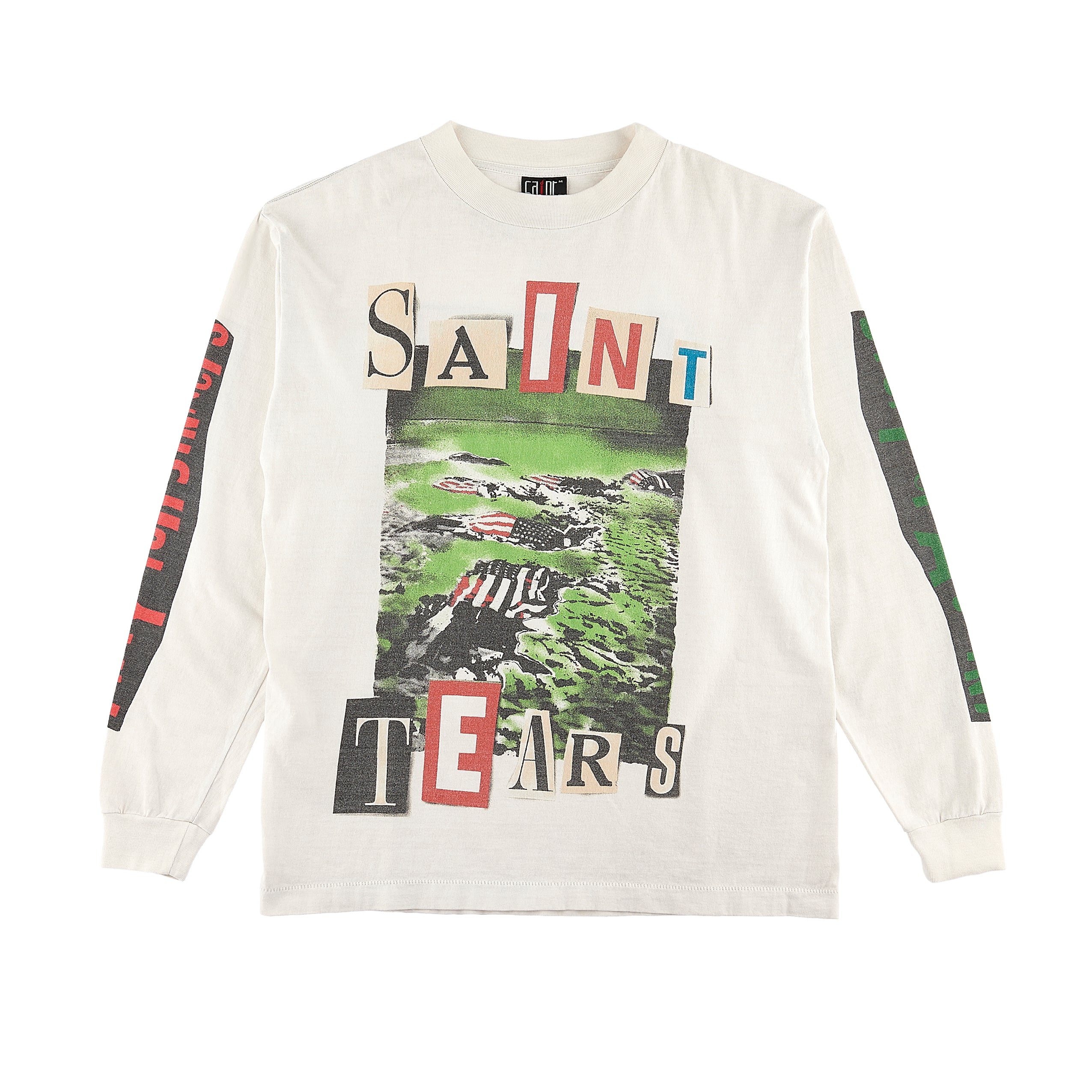 SAINT MICHAEL x DENIM TEARS L/S  T-SHIRTS 'LANDSCAPE' -COLLABORATION- / Saint Michael