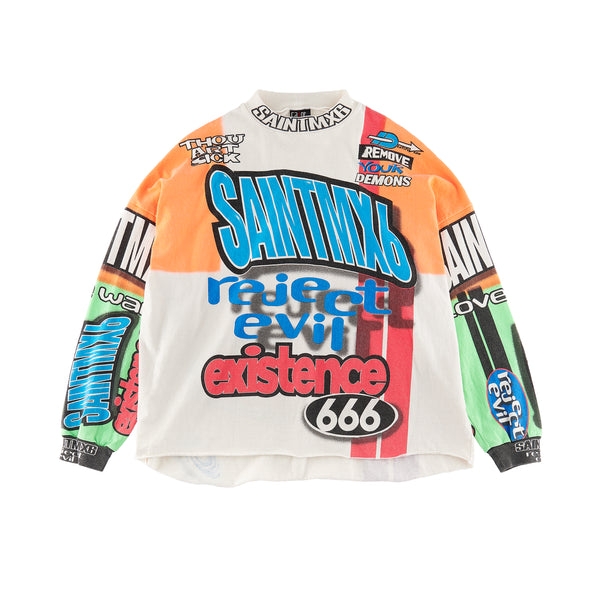 SAINT MICHAEL LONG SLEEVE T-SHIRTS " MOTOCLOSS " / Saint Michael