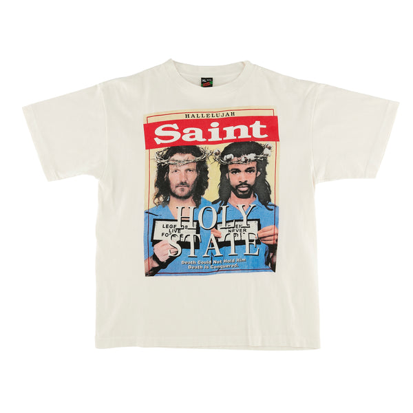 SAINT MICHAEL x DENIM TEARS T-SHIRTS 'HOLY STATE' -COLLABORATION-S/ Saint Michael