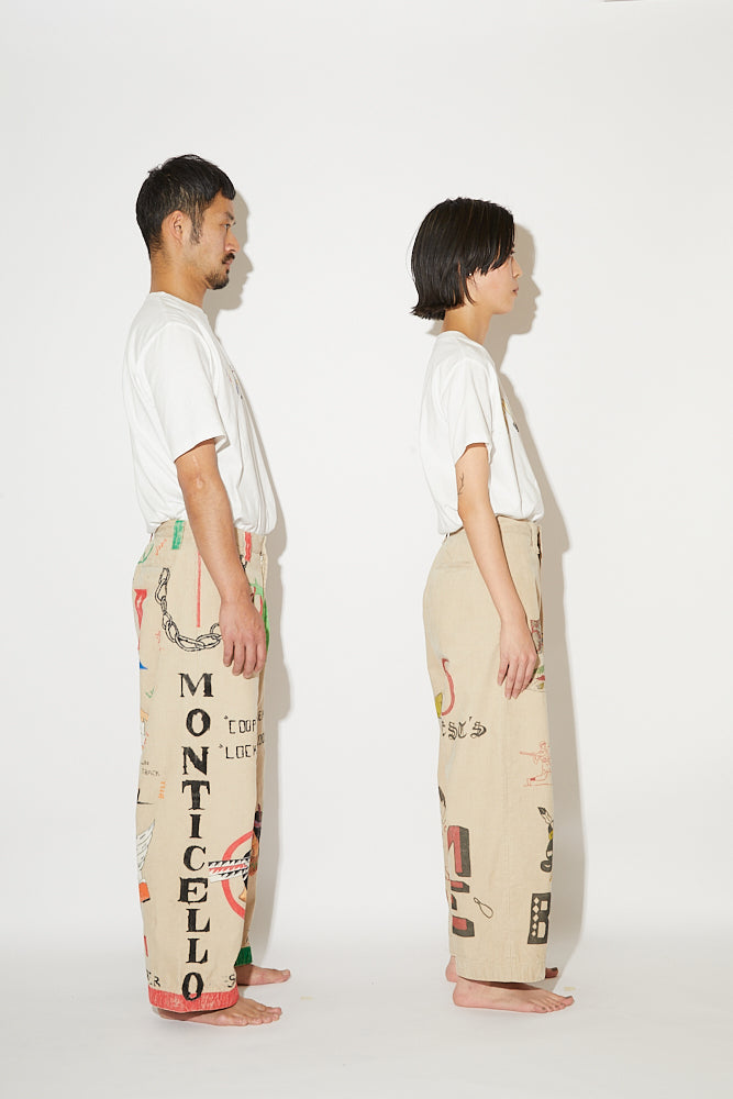 AYD×WOA MEMORIAL TROUSERS /WEST OVER ALLS – ANEX -Swoch Kobe-
