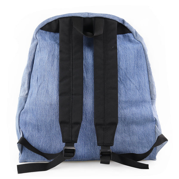USED DENIM BACKPACK / PACKING