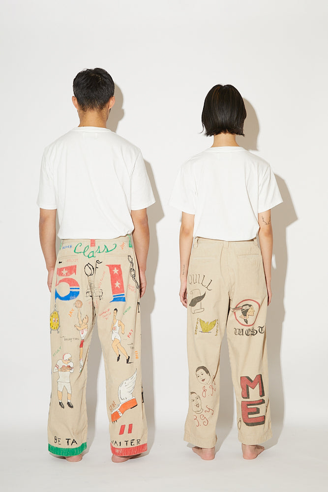 AYD×WOA MEMORIAL TROUSERS /WEST OVER ALLS – ANEX -Swoch Kobe-