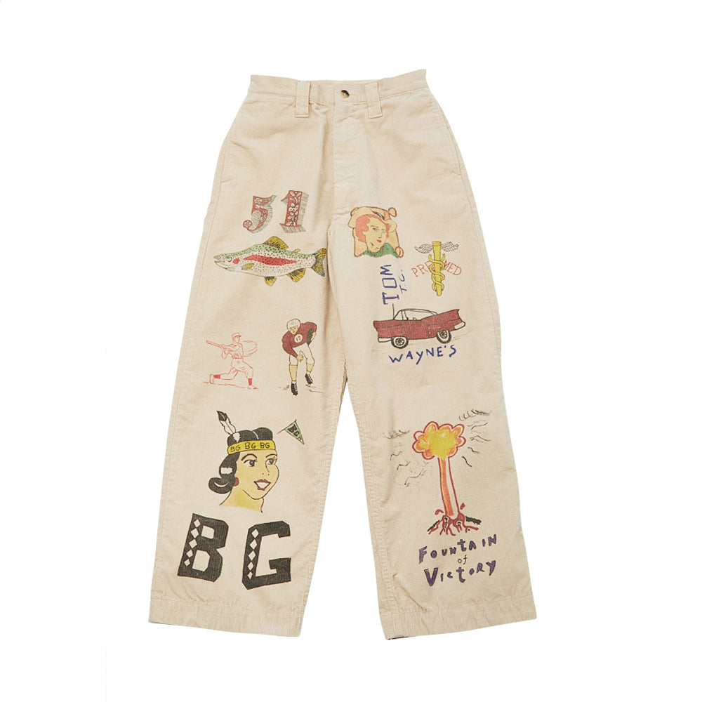 AYD×WOA MEMORIAL TROUSERS  /WEST OVER ALLS