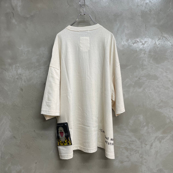 ANEX EMBROIDERY SIGN SHORT SLEEVE TEE / ANEX ORIGINALS