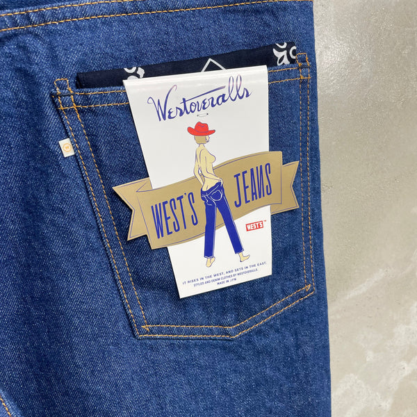 801S DENIM /WEST OVER ALLS