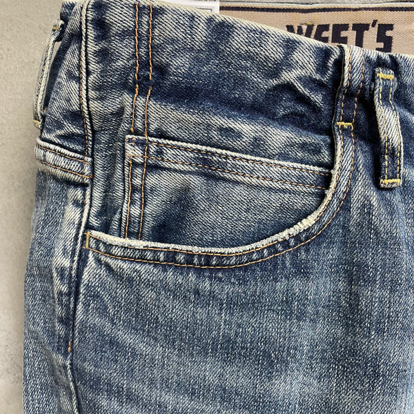 ［FINAL ONE ! ］WEST'S VINTAGE TWM 02 DENIM PANTS /WEST OVER ALLS