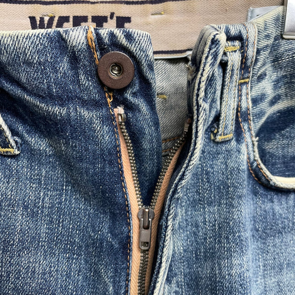 ［FINAL ONE ! ］WEST'S VINTAGE TWM 02 DENIM PANTS /WEST OVER ALLS