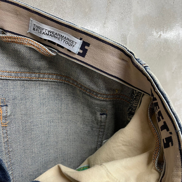 ［FINAL ONE ! ］WEST'S VINTAGE TWM 02 DENIM PANTS /WEST OVER ALLS
