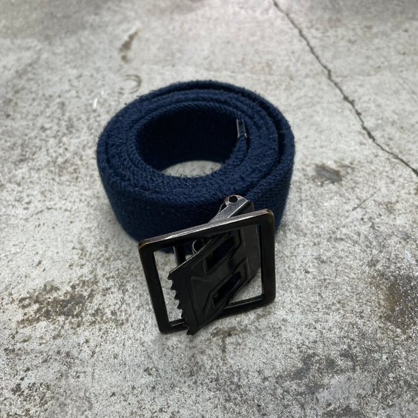 USAF BLUE GI TROUSER BELT / U.S. MILITARY