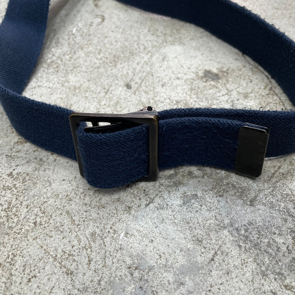USAF BLUE GI TROUSER BELT / U.S. MILITARY