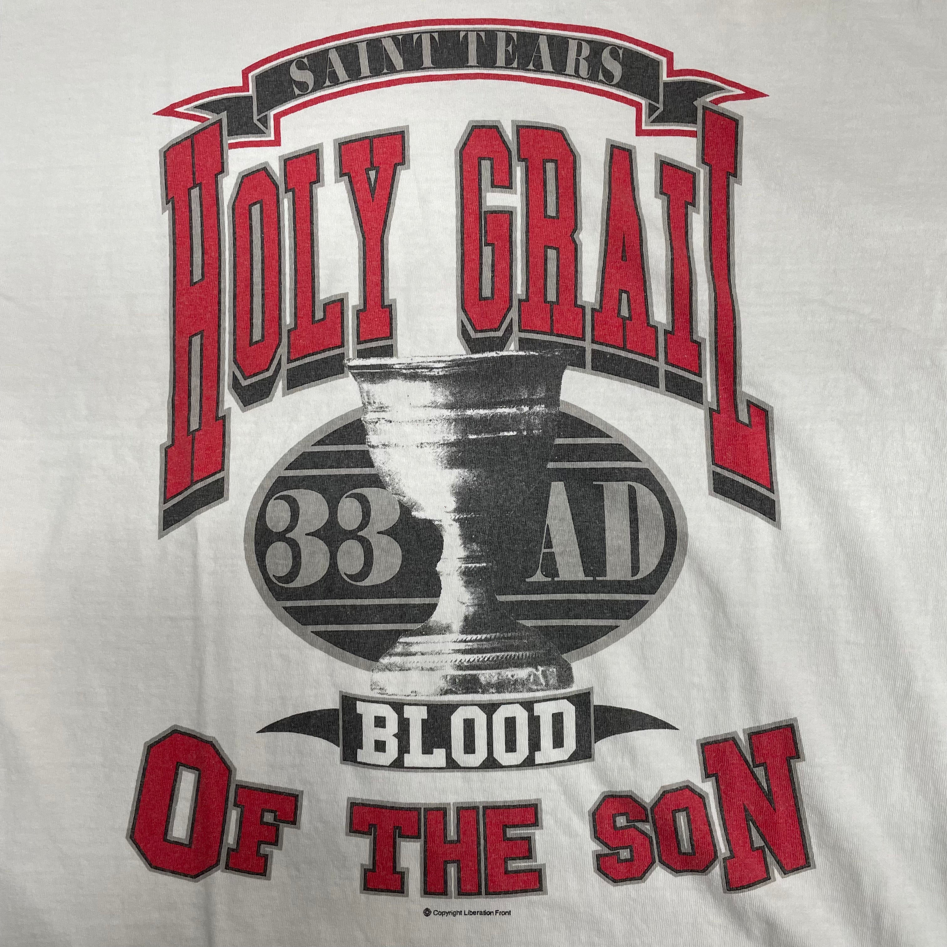 SAINT MICHAEL x DENIM TEARS T-SHIRTS 'HOLY GRAIL' -COLLABORATION-S/ Saint Michael
