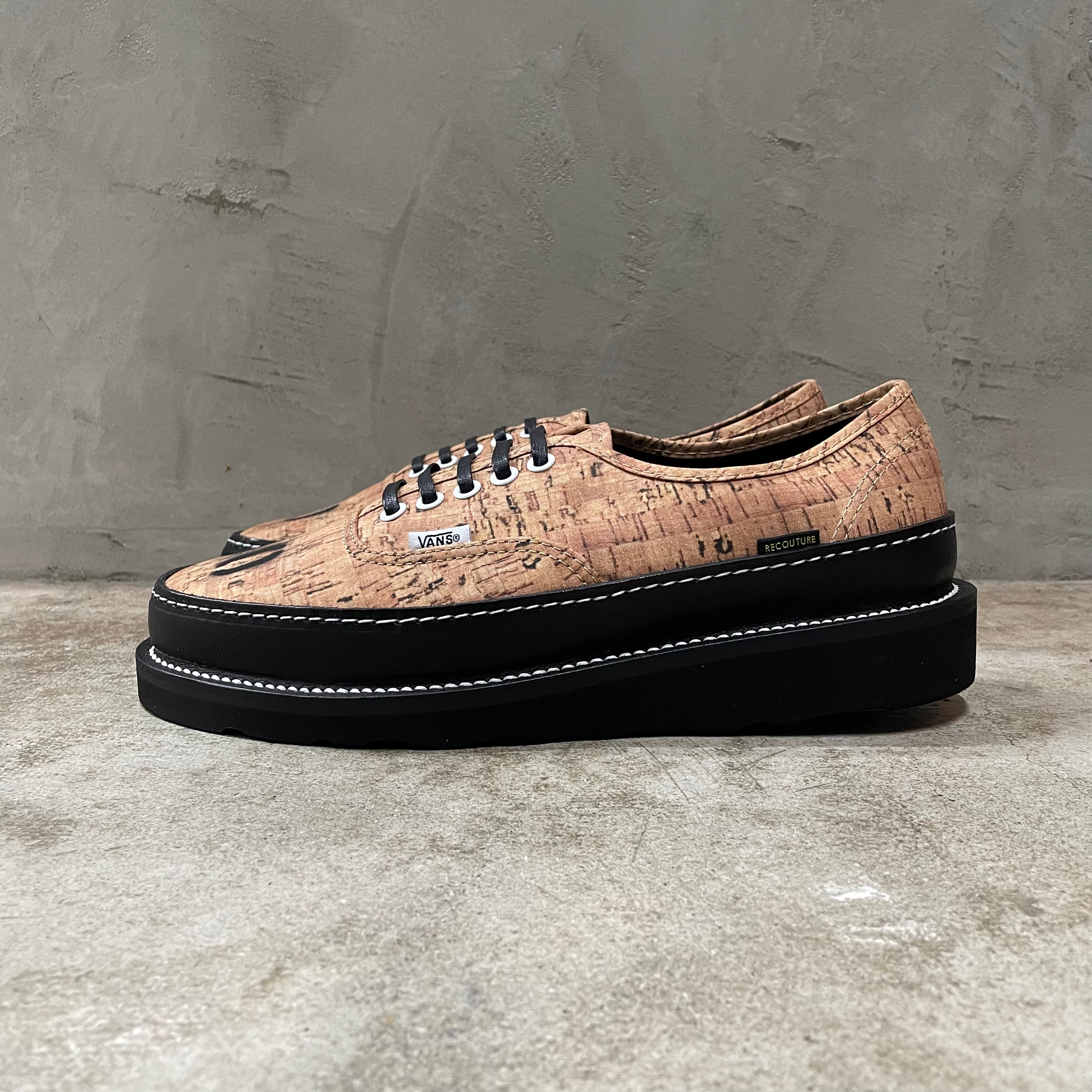 CUSTOM AUTHENTIC CORK  -RECOUTURE × VANS × ANEX-