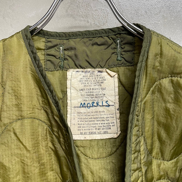[ ONLY ONE ! ] 81’s LINER, COLD WEATHER COAT, MAN'S /U.S.MILITARY