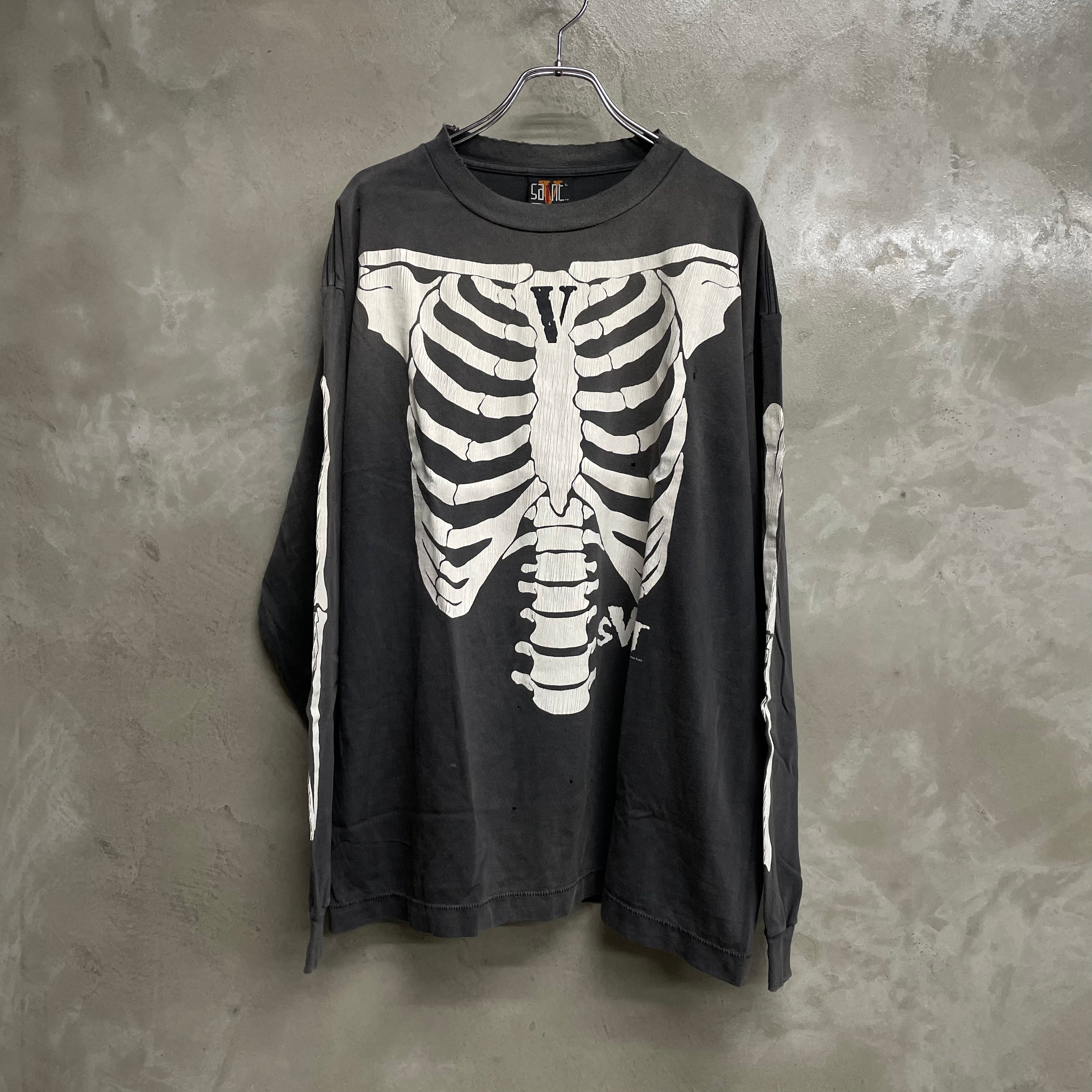 トップス SAINT MICHAEL VLONE BONE KINT size L トップス SAINT トップス SAINT MICHAEL VLONE BONE KINT size L トップス SAINT